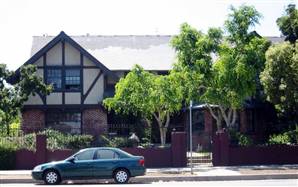 Image: The house where legendary soul singer Marvin Gaye was shot to death